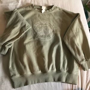 H&M “do the things you love” sweatshirt S